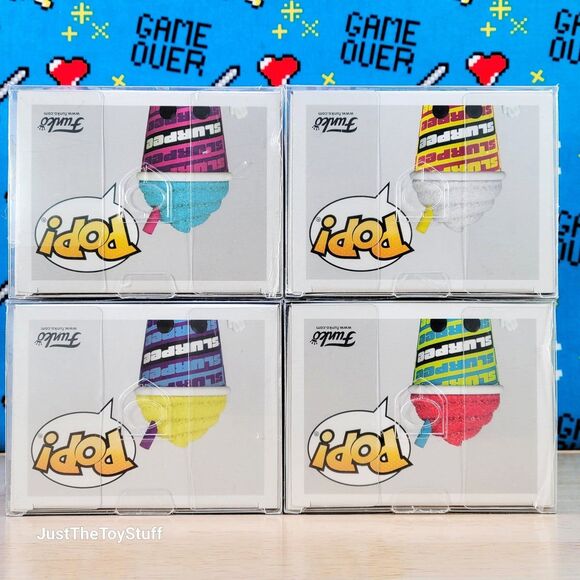 Funko PoP 7Eleven Slurpee Set #89 #90 #91 & #92 Glitter Exclusives + Protectors - Picture 6 of 6